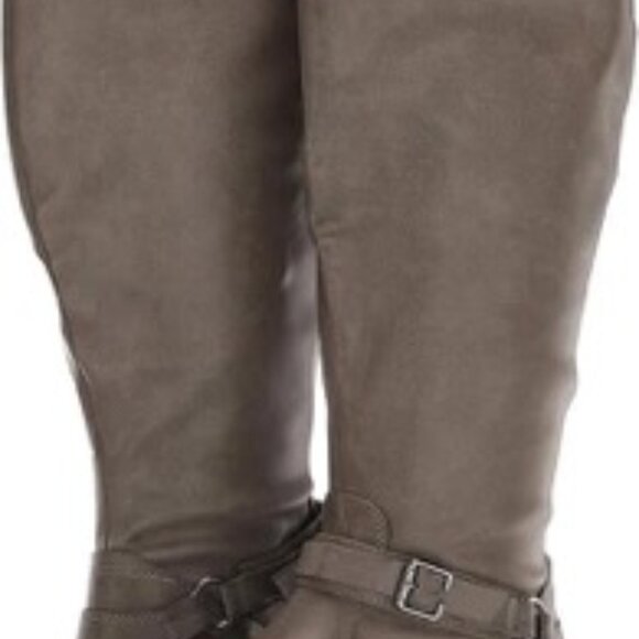 Easy Street Women's Quinn Plus Harness Boot Plus Plus Granite Burnish Size - Picture 1 of 9